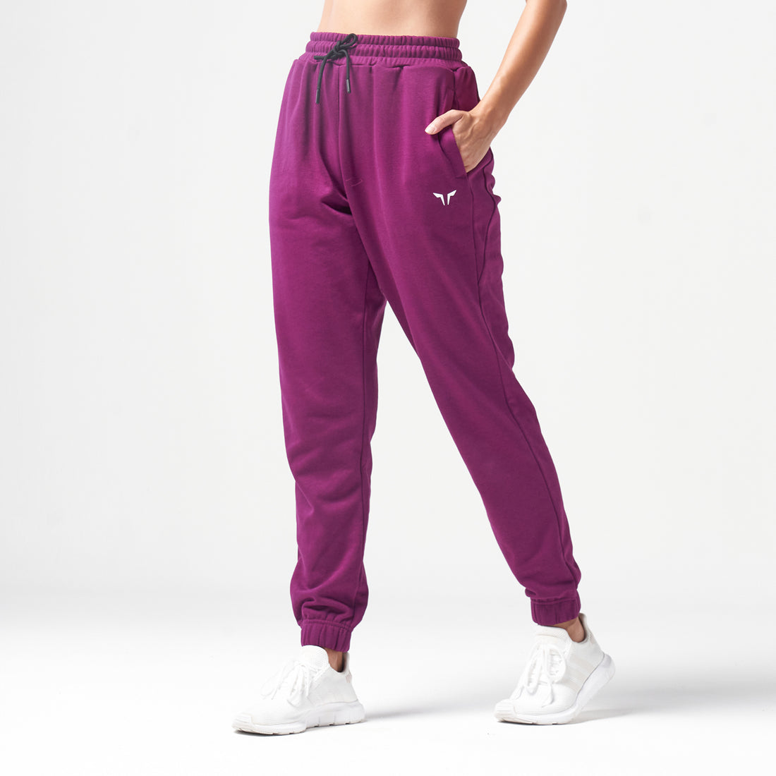 ESSENTIAL JOGGERS - DARK PURPLE